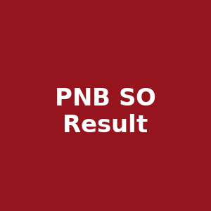 Pnb SO Final Result 2025