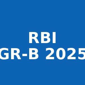 RBI Grade B Notification 2025 Date Out Check Official Tender Notice
