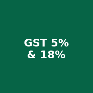 Gst Slabs Reduced To 5 And 18 Check Item Lists With New Gst Rates